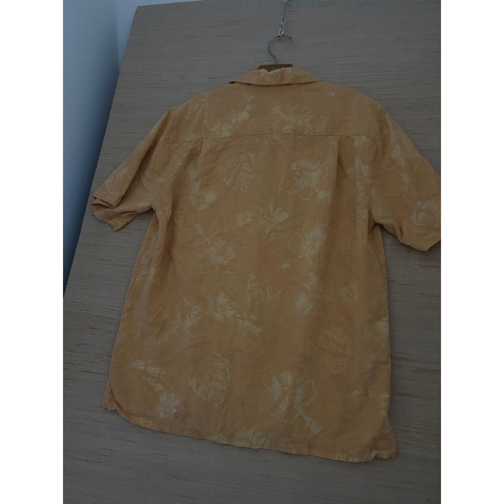 Tommy Bahama Floral Camp Shirt Mens Medium Tropical Aloha Button Up - Picture 5 of 8